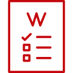 Document with a checklist