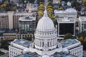The Wisconsin State Capitol in Madison