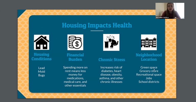 From students' presentation to Sixteenth Street Community Health Centers (SSCHC)