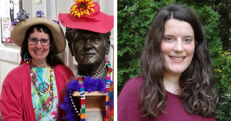 Marjorie Matthews and Emma Wasserstrom