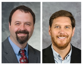 Collage with photos of Jason Fletcher and Greg Nemet