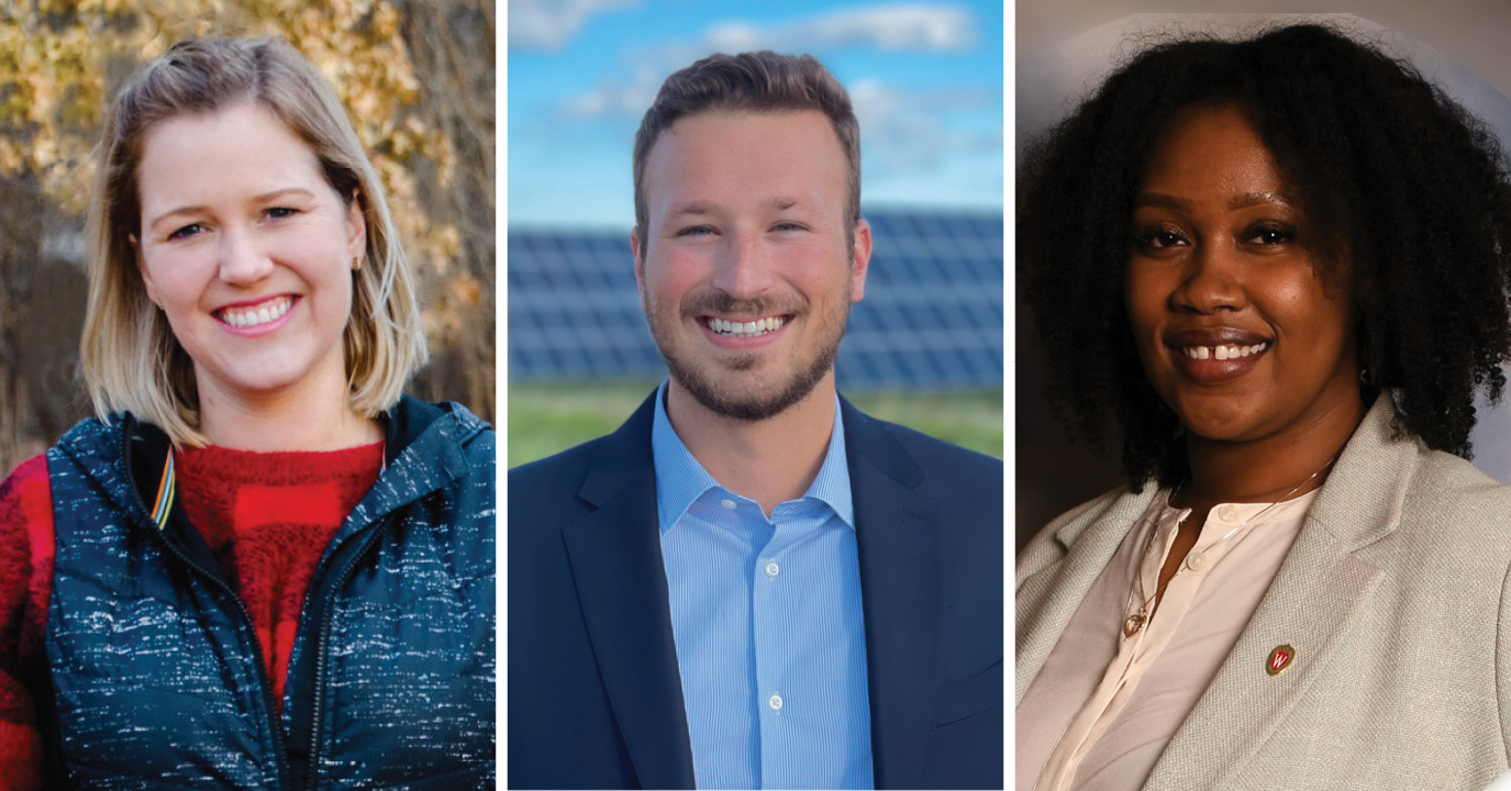 Profile photos of Richelle Andrae (MPA’17), Noah Roberts (MPA ‘19), and Carte’cia Lawrence (MPA ’22)