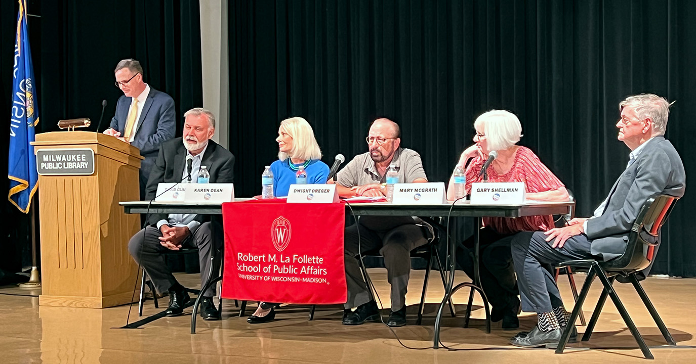 A panel of citizens in Milwaukee, WI.