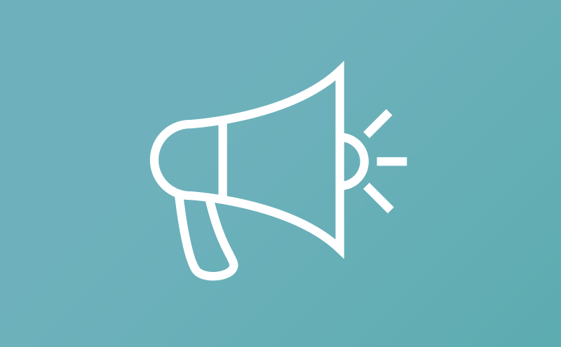 Illustration of a megaphone.