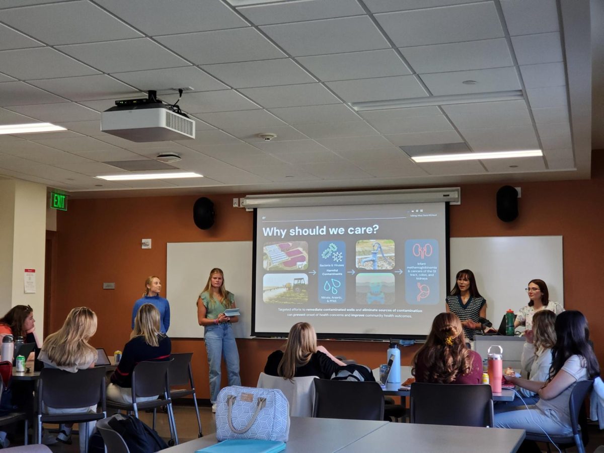 Students present during PA 274 class