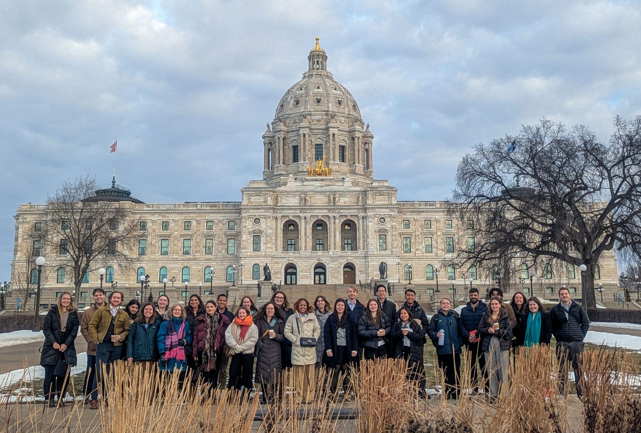 Attendees on a capitol tour