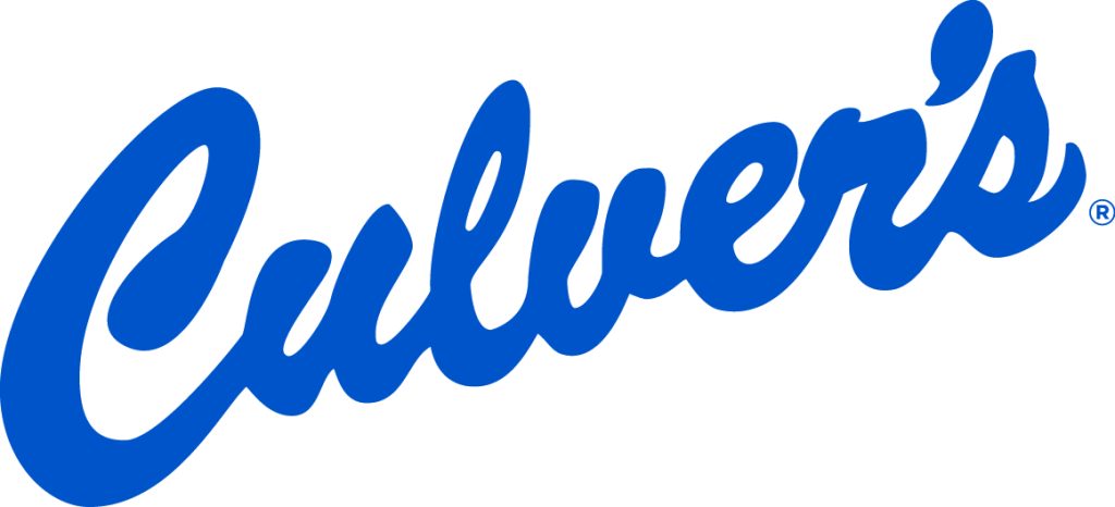 Blue Culver's logo.