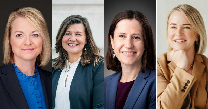 All four panelists smiling in their headshots.